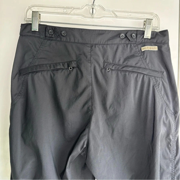 Royal Robbins Nylon Outdoor Pants Hiking Black Size 6 Short Length Adjustable - Picture 4 of 7